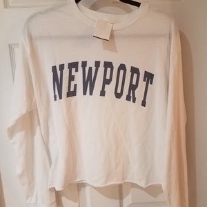 NWT Brandy Melville (John Galt) Crop Top